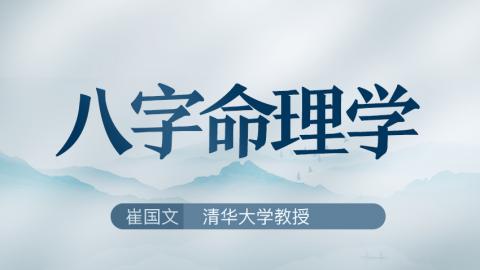 八字命理学2020年第一期-崔国文教授【直播回放】