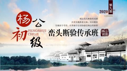 杨公峦头断验传承班2020年第九期-王进武【直播回放】