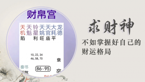 求财神？不如掌握好自己财运格局